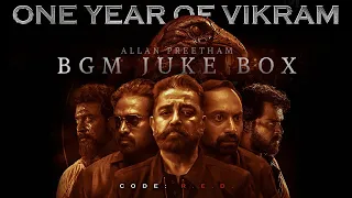 1 Year of Vikram - Allan Preetham | BGM Juke BOX | Anirudh | Lokesh Kanagaraj | Kamal Haasan | VJS