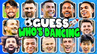 Guess the SONG & Who is Dancing? ⚽🕺 Guess Football Player: Ronaldo, Messi, Mbappe, Haaland, Neymar