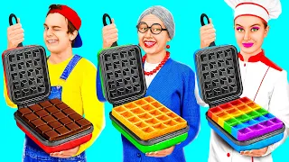 Sfida Di Cucina — Io vs Nonna | Epica Battaglia Alimentare Fun Challenge