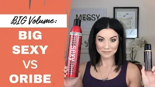 Best Volumizing Mousse For Fine Hair: Oribe Grandiose Mousse vs Big Sexy Hair Root Pump