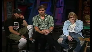 Nirvana talks Violence & Guns 9/24/93 MTV Interview