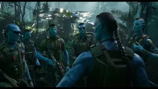 Avatar: The Way of Water (2022) - Spider teaches Quaritch about Na'vi culture and language