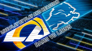 Rams vs Lions Live Play by Play & Reaction