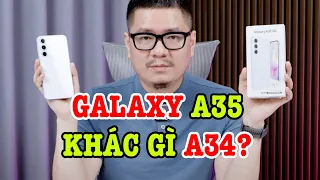 So sánh Galaxy A35 vs Galaxy A34 : Có đáng nâng cấp không?