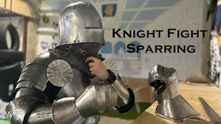 Knight Fight longsword sparring