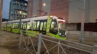 Трамвай "Чижик" в оборотном тупике 😉 (Дата съемки 07.03.2024)