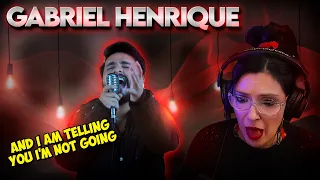 GABRIEL HENRIQUE - And I Am Telling You I'm Not Going | REACTION & ANALYSIS