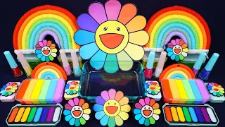 [30min video]Rainbow series Video!  Satisfying slime 🌈ASMR🌈#Slimevideos #슬라임 (140)