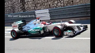 F1 2012 Michael Schumacher utolsó éve a Mercedes színeiben | Round 6 Monte Carlo