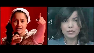 Раяна Асланбекова - Derniere Danse vs  Indila - Dernière Danse.