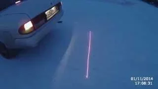 Лазерная линия - противотуманный стоп-сигнал на любой автомобиль!