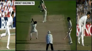 Mohammed Azharuddin caught & bowled Stunning catch rare video | India vs Australia