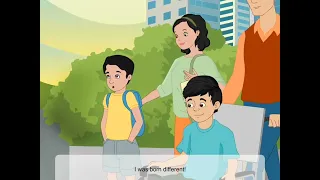 I was born different by Deanna Dilley. New Broadway English 7th Poem in Hindi explanation Animation