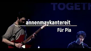 AnnenMayKantereit - Für Pia | SOS SESSIONS Live | Lyrics & Turkish Subtitles