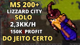 MS/ED 200+ LIZZARD CITY -  2,3KK/H - 150K PROFIT (JEITO CERTO)