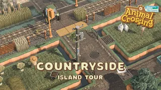STUNNING Countryside Island Tour // Animal Crossing New Horizons
