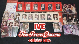 [Unboxing] IVE - THE PROM QUEENS Fan Concert MDs (Trading card, Binder, PC Holder, Deco Kit, Ticket)