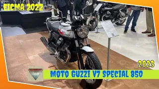 2023 Moto Guzzi V7 Special 850 Walkaround EICMA 2022 Fiera Milano RHO