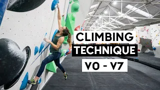 Focussing on CLIMBING TECHNIQUE to improve my session | V0 - V7