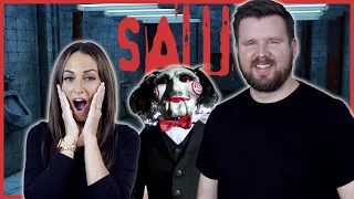 My wife and I watch SAW (2004) || Rewatch!