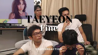 TAEYEON "Fine" M/V REACTION | This reminded us of our past experiences 😥😥