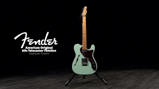 Fender American Original 60s Telecaster Thinline, Seafoam Green | Gear4music demo