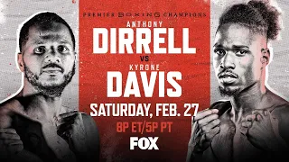 Anthony Dirrell vs. Kyrone Davis PBC On FOX Full Media Call