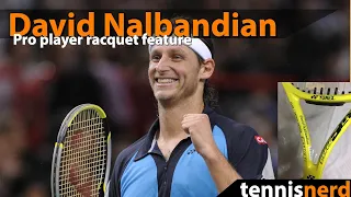 David Nalbandian and his Racquet Setup