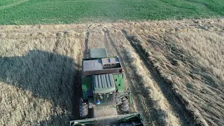 John Deere 1188 SII Harvesting Wheat