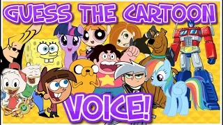 GUESS THE CARTOON VOICE!?! - PART 1!