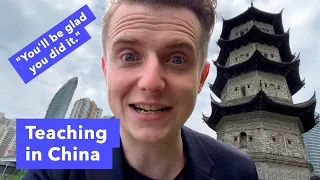 Teaching in China - James in Wuhu