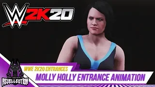 WWE 2K20: Molly Holly Entrance Animation #WWE2K20