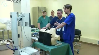Лекции и практические занятия для нейрохирургов прошли в Новосибирске