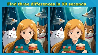 Observation at the Limit: Find 3 Differences in 90 Seconds | Task #21