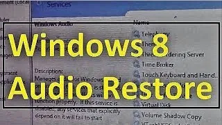 How to Fix Audio Problems on Windows 8