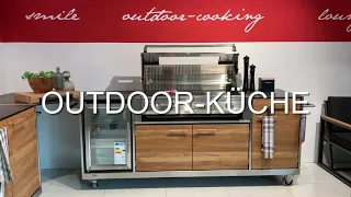 Outdoor Küche inkl. BeefEater Gasgrill im Möbelland