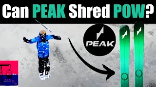 PEAK Skis in the POWDER