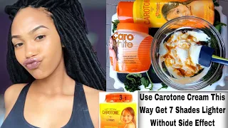 Mix your Carotone lightening body lotion this way get a brighter shinning skin tone without side ✨️