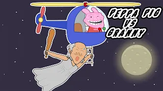 Peppa Pig Vs Granny's Helicopter -  Granny And Peppa Pig Funny Horror Animation