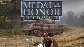Medal of Honor Allied Assault Multiplayer 2021 Base Assault Gameplay | 4K