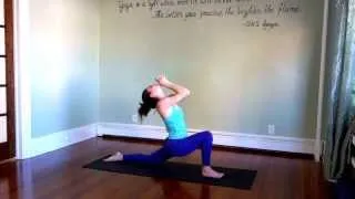 30 Minute Intermediate Yoga Workout | Juicy Heart Opening Yoga Flow  | Joy | Love | Ecstatic Play