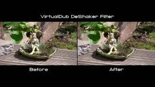 DeShaker a VirtualDub Filter Demonstration