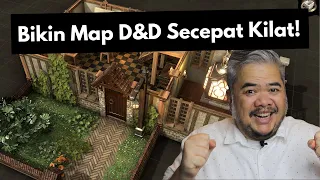 Bikin Map D&D Dengan Dungeon Alchemist | DNDJKT