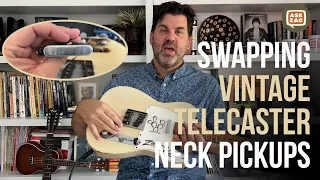 Swapping Tele Neck Pickups, Setting Pickup Height & Solder Tips - Ask Zac 132