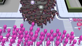 Crowd City World Record Map Control: 100.00% #128