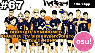 Haikyuu!! 4th Season Op (Osu)