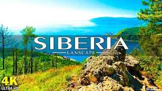 FLYING OVER SIBERIA (4K UHD) - Relaxing Music Along With Beautiful Nature Videos - 4K Video Ultra HD