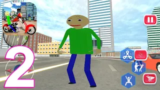 Baldi Stickman Crime City Hero Gameplay Walkthrough Part 2 (IOS/Android)