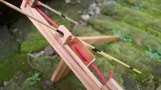 Wooden art diy slingshot