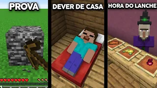 A ESCOLA REPRESENTADA NO MINECRAFT!